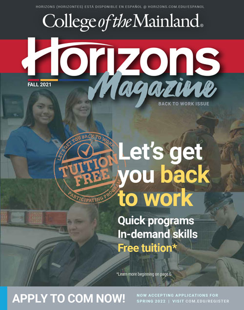 Horizons Magazine Fall 2021 cover